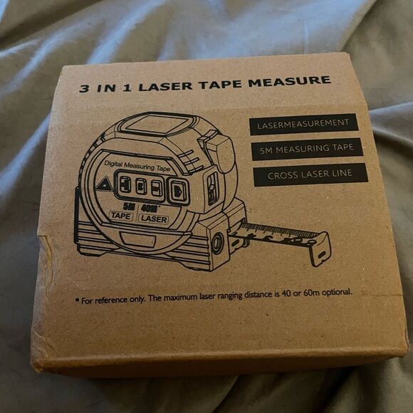 Digital Measuring Tape with Laser - Picture 2 of 2